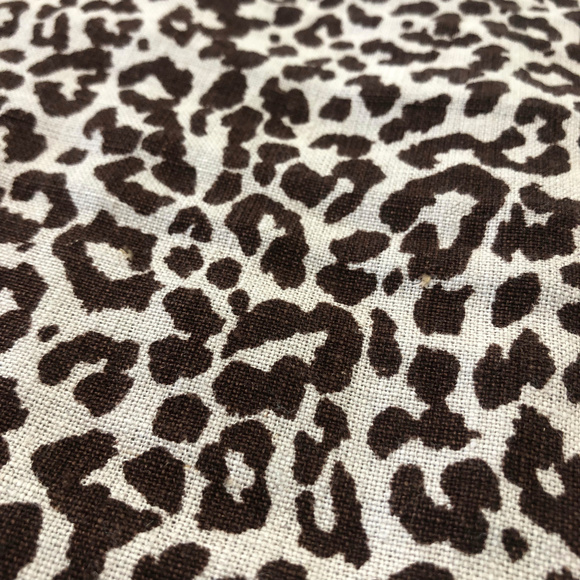 J. Crew No. 2 Linen Pencil Skirt in Leopard Print - Picture 6 of 8